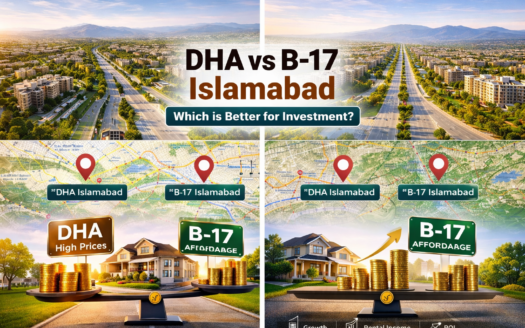 DHA vs B-17 Islamabad comparison for real estate investment