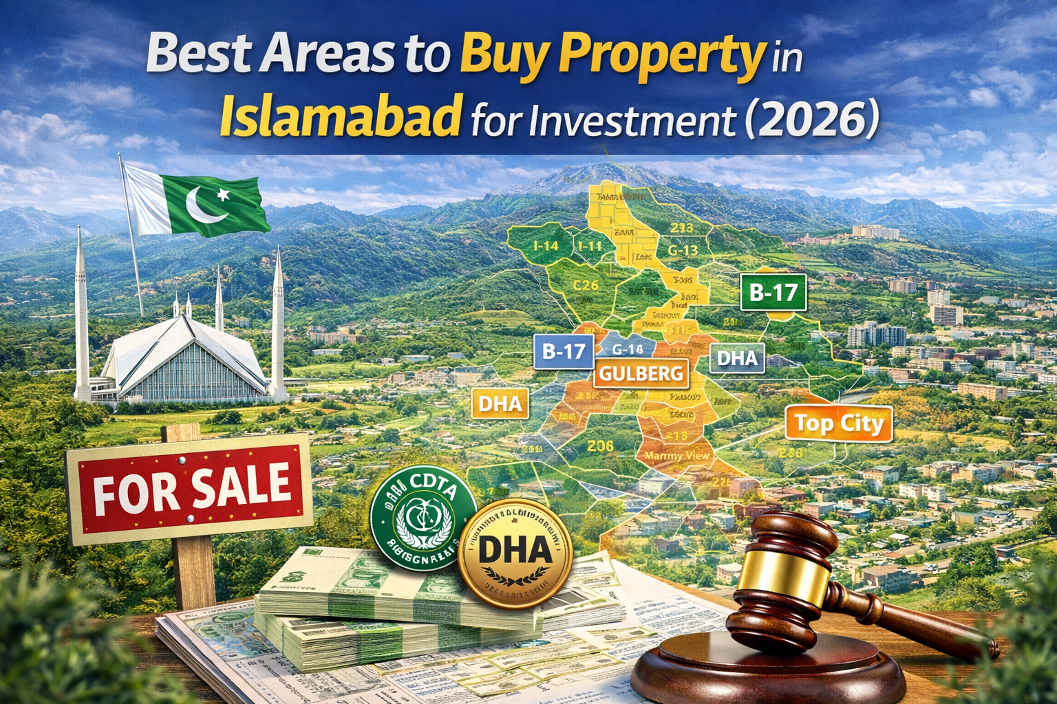 Best areas to buy property in Islamabad for investment (2026)